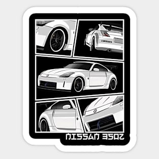 Nissan 350Z, JDM Car Sticker